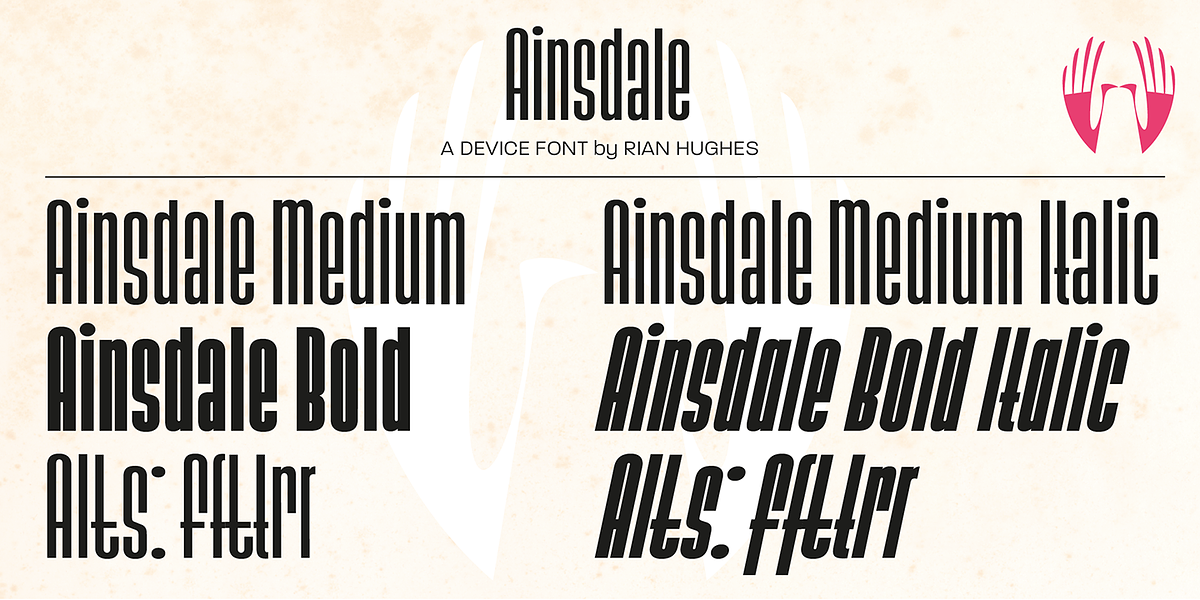 Ainsdale, a Sans Serif Font by Device (Photo 3 of 5)