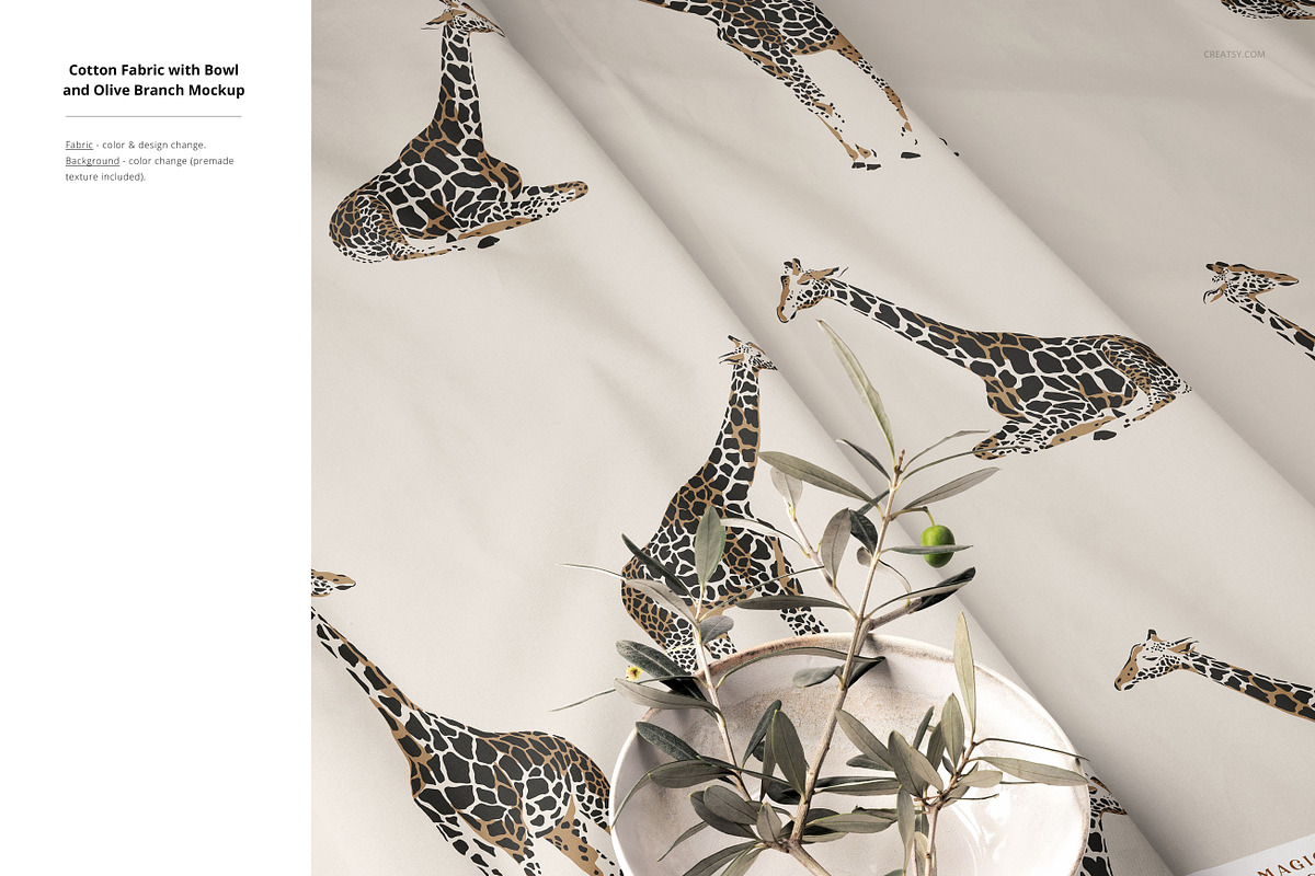 Fabric Factory v.7 Mockup Bundle, a Merchandise Mockup by creatsy5 (Photo 9 of 55)