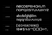 Pixel Space, a Sans Serif Font by Dikas Studio (Thumbnail 3 of 9)