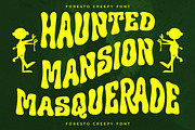 Foresto Creepy Halloween Font, a Sans Serif Font by Storytype Studio (Thumbnail 3 of 15)