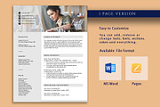 Clean Professional Resume Template, a Resume Template by VictoriousVita (Thumbnail 2 of 8)