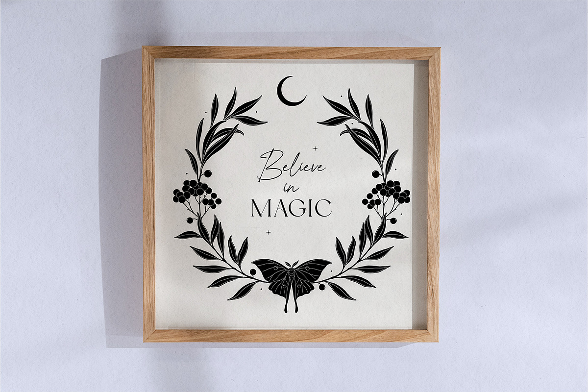 Enchanted Wonders 2 in 1 Graphic Set, a Decorative Illustration by rouxsupplyco (Photo 16 of 19)