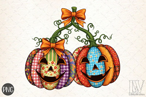 Pumpkin Cherries Png, Autumn Girly, an Illustration by Libby Wishes