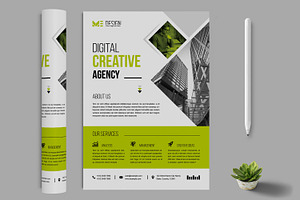 Business Flyer Template, a Flyer Template by MightyDesign