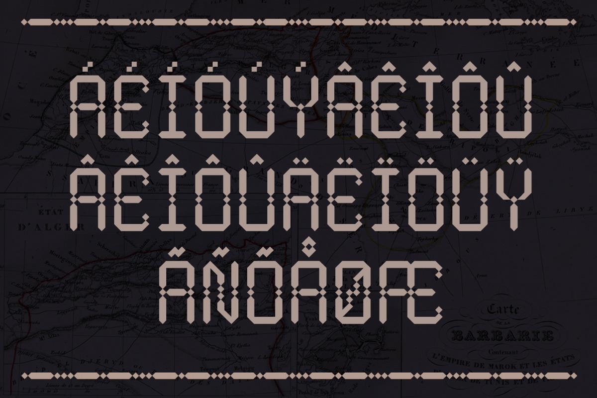 Maroque Font preview 6