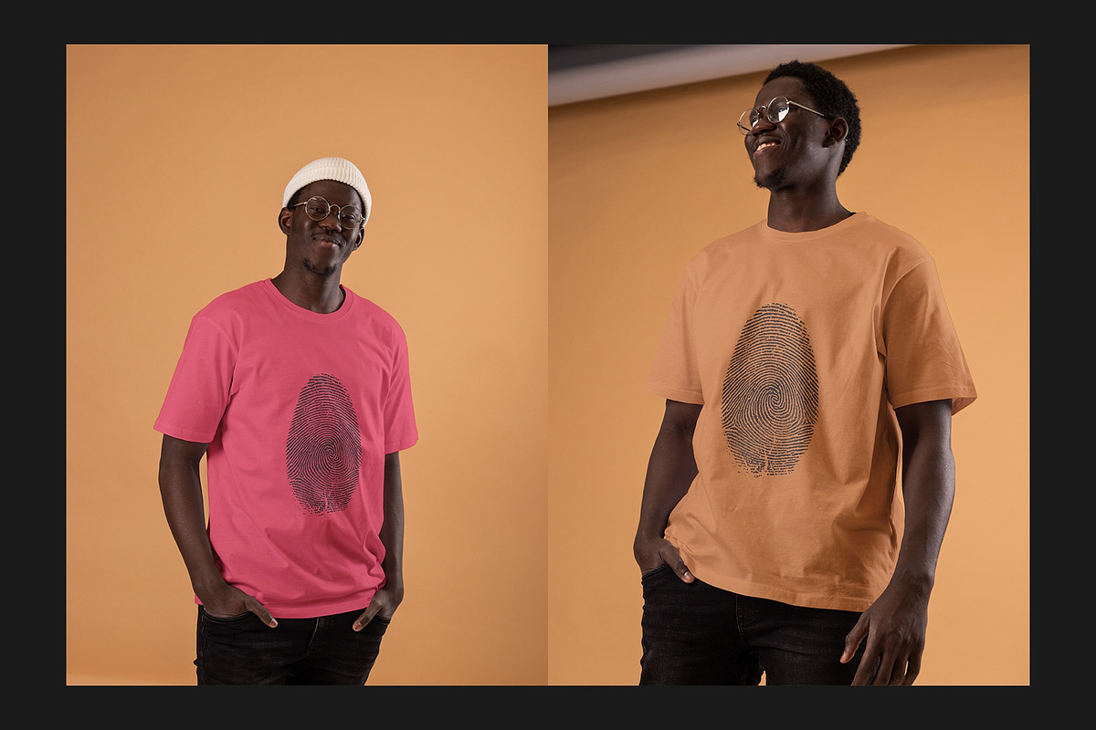 T-Shirt Mock-Up Set, a Shirt Mockup by Freeman Studio (Photo 11 of 17)