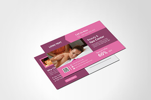 Spa Marketing Postcard Template