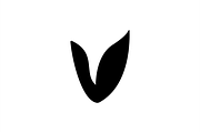 Letter V Leaf Logo Template, a Branding & Logo Template by Advateik ™ (Thumbnail 3 of 4)