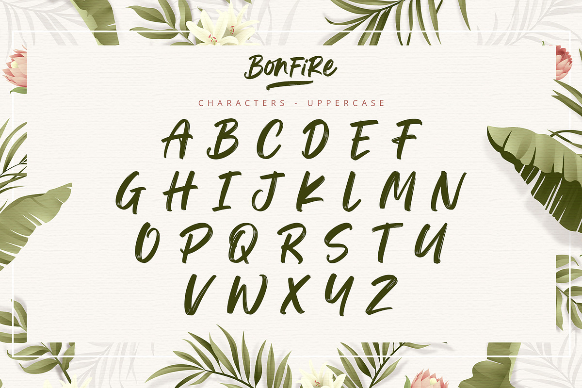 Bonfire - Modern Brush Font, a Handwritten Font by Alpaprana (Photo 9 of 13)