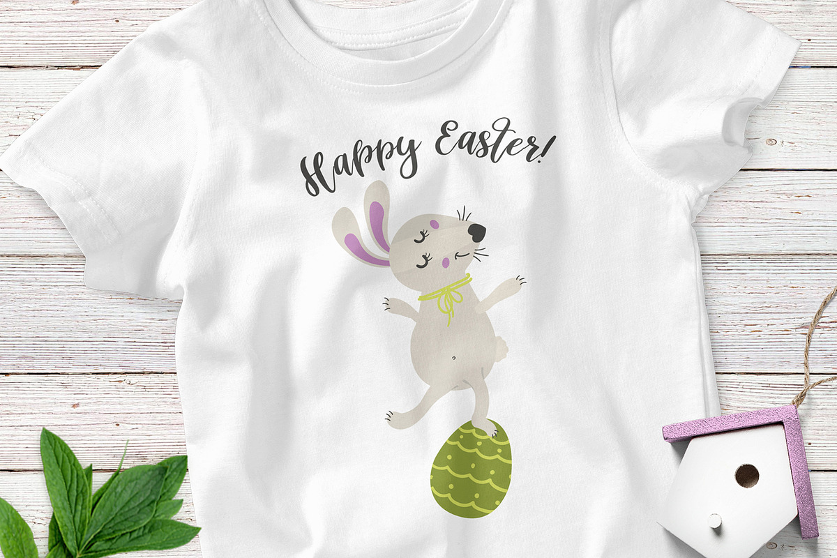 Easter Bunny, a Background Graphic by Nafanya (Photo 4 of 13)