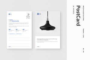 PostCard, a Card Template by BOXKAYU
