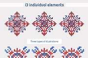 Rarog patterns, a Pattern Graphic by Elisa Ursa (Thumbnail 2 of 5)
