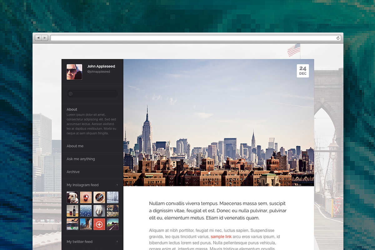 Boardwalk tumblr theme, a Websites & App Template by Pixel Revel (Photo 1 of 4)