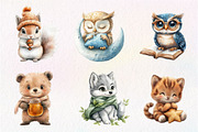 Sweet Forest Friends, Cute Baby, an Illustration by CreationArt (Thumbnail 9 of 9)