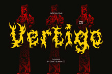 CS Vertigo – Black Metal Font