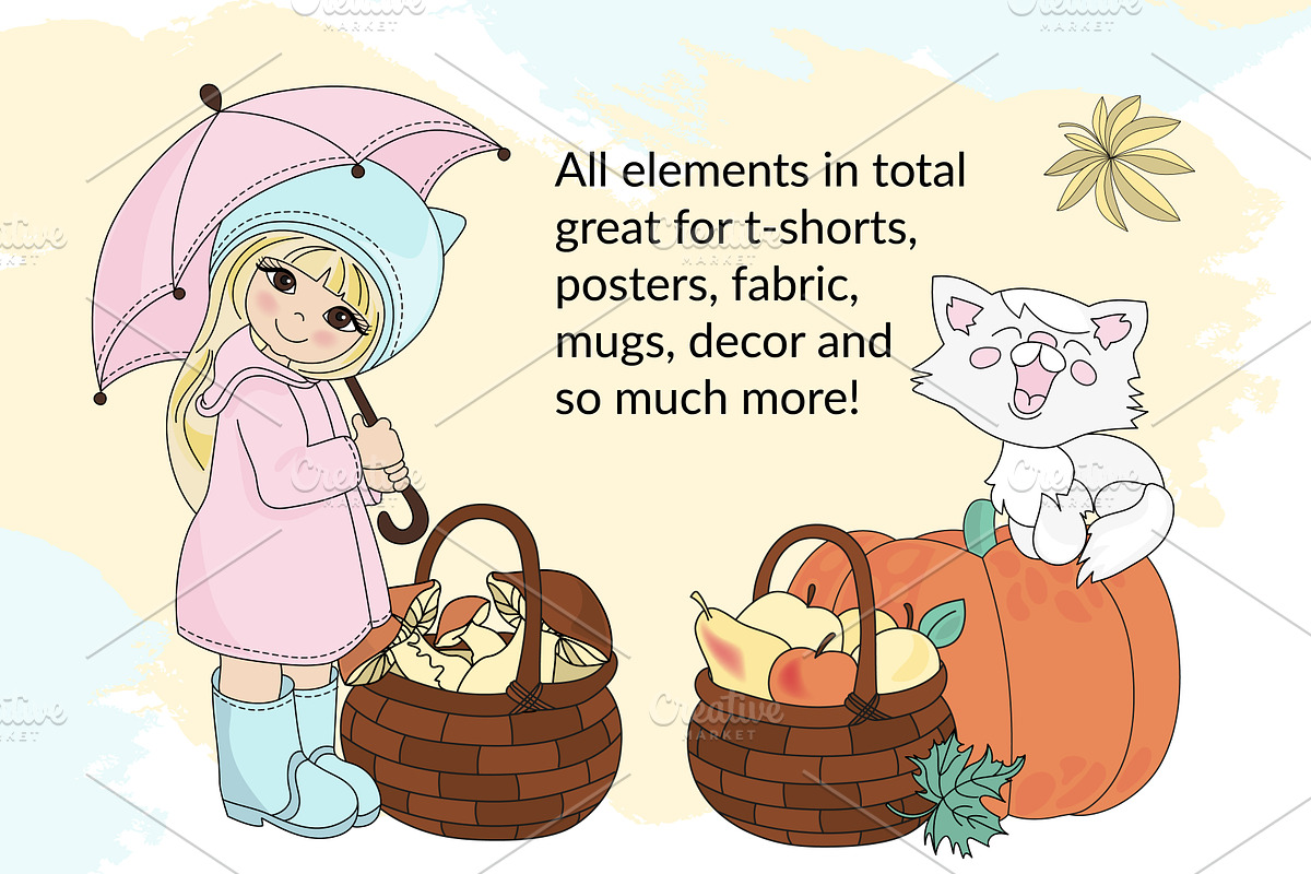 AUTUMN, a Decorative Illustration by FARAWAYKINGDOM (Photo 5 of 12)