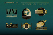 Art Deco Graphics Collection Vol 2, a Decorative Illustration by Wingsart Studio (Thumbnail 5 of 11)