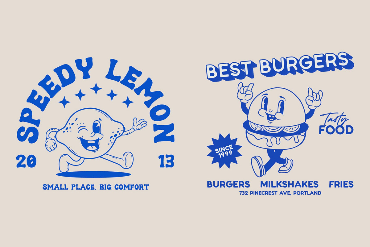 Logos & Marks - Food Edition, a Branding & Logo Template by Alina Sh (Photo 3 of 15)