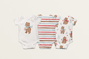 Christmas bear, a Pattern Graphic by Olena Kuznietsova (Thumbnail 8 of 9)