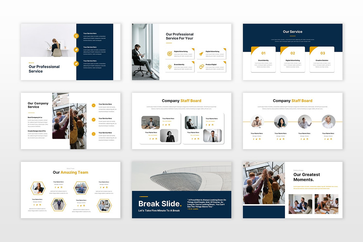 Project Proposal Powerpoint Template, a Presentation Template by BumbleGraph Studio (Photo 5 of 5)