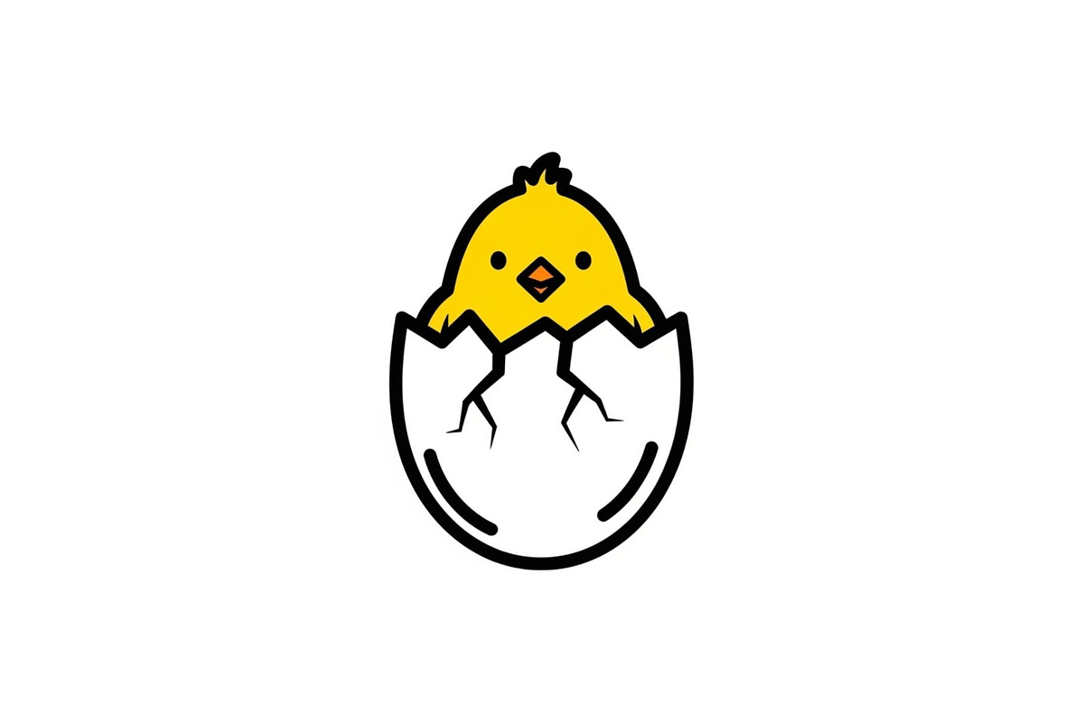 Cute Easter Chick Hatch Vector Bundl, an Illustration by jahid234 (Photo 21 of 51)