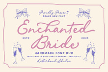 Enchanted Bride Wedding Font
