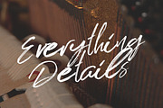 Brush Tangse, a Script Font by Raseuki (Thumbnail 4 of 8)