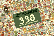 Covers Art Nouveau - giga set, a Decorative Illustration by Stanislav Kharchevskyi (Thumbnail 10 of 11)