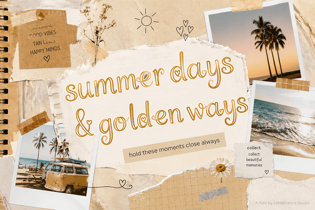 Knitheart | Cute Display Font, a Handwritten Font by Letterhanna Studio (Photo 9 of 9)