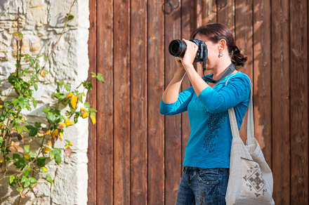 Woman taking photos, a Person Photo by kirill.makes.pics