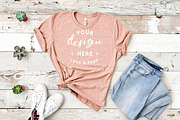 Mockup Bundle Bella Canvas T-Shirt, a Household Mockup by lock and page (Thumbnail 15 of 45)