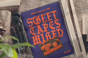 Monkeys Twenty Blackletter, a Blackletter Font by alit design (Thumbnail 12 of 17)