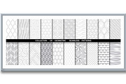 Geometric set of seamless patterns, a Pattern Graphic by RODINA (Thumbnail 3 of 3)