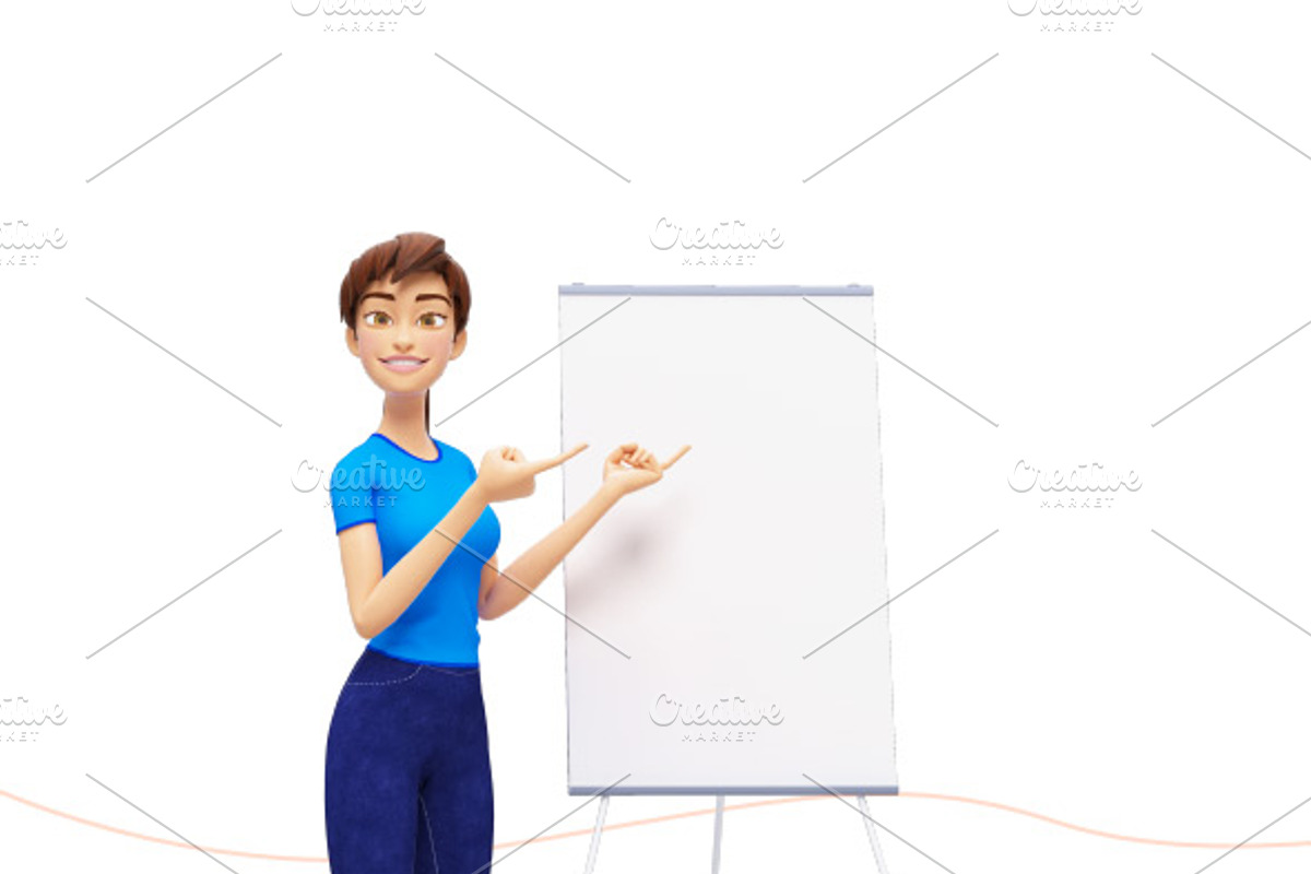 35 Jenny 3D Product Promo Mock-Ups, an iPad Mockup by Oleg Ribar (Photo 22 of 29)