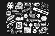Retro Promotional Round Sticker Pack, a Decorative Illustration by IMG Visuals (Thumbnail 3 of 8)