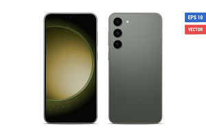 Mockup Samsung Galaxy S23 Plus