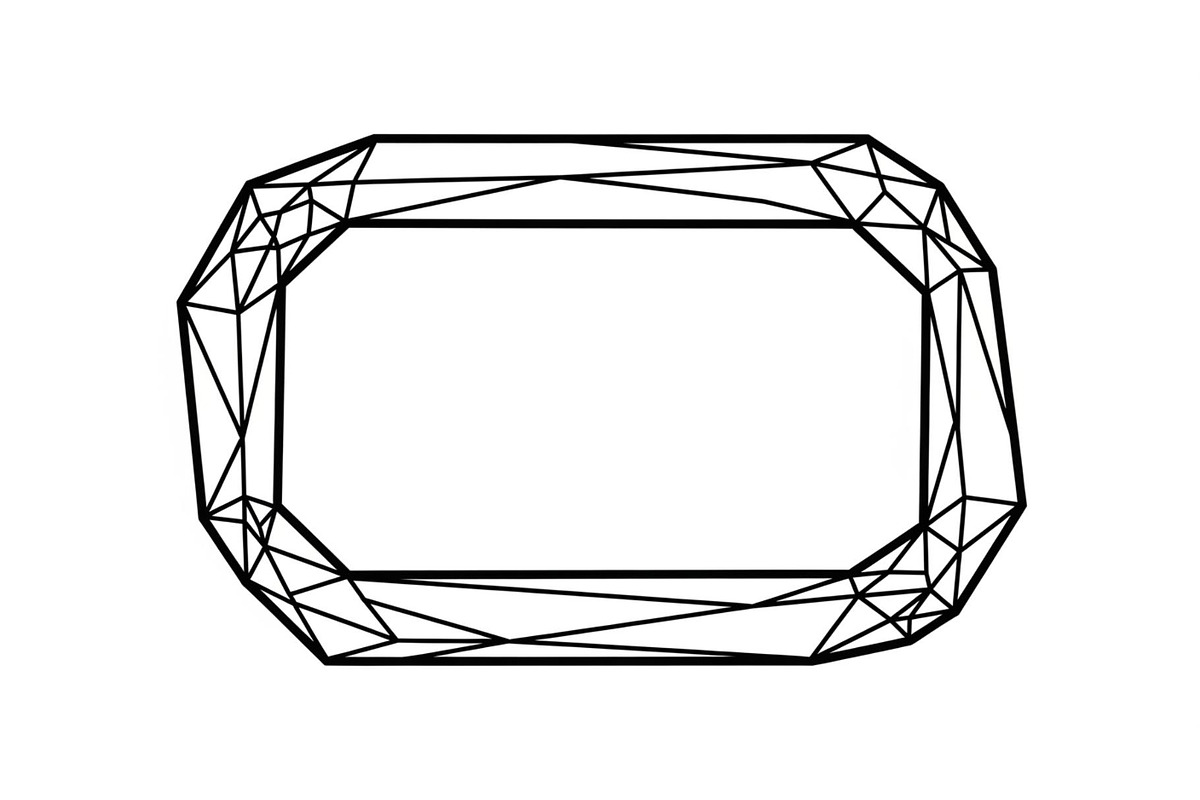 Geometric Polygon Frame Bundle, an Illustration by Creativeshirt (Photo 18 of 31)
