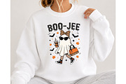 Cute Boo-Jee Fashion Ghost Halloween, an Object Illustration by DreamCafeArt (Thumbnail 4 of 7)
