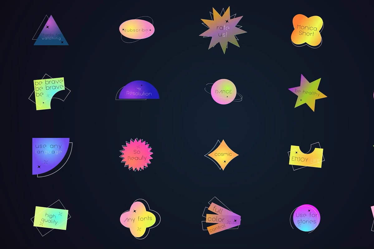 Colorful Magic Titles After Effects, a Marketing Template by 2dfx (Photo 1 of 2)