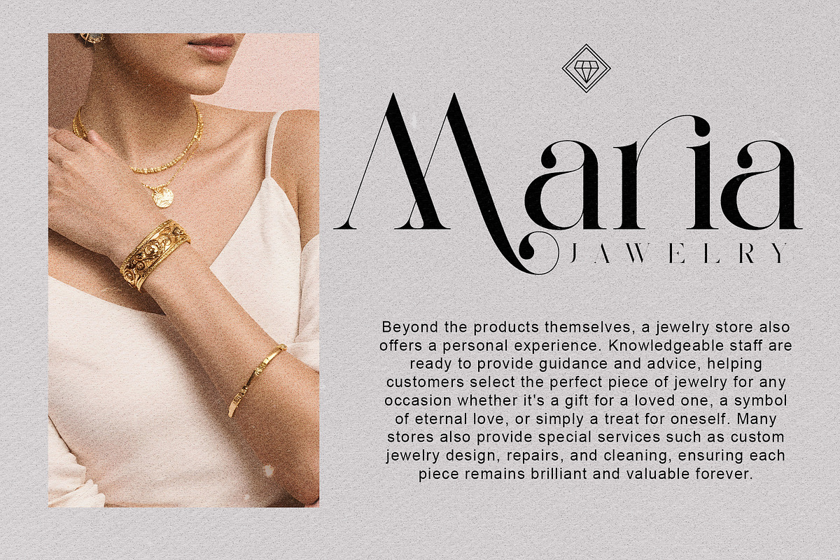 Malgira Modern Ligature Serif, a Serif Font by Alfinart (Photo 3 of 9)