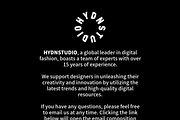 Vector Hoodie Template & Size Spec S, an Illustration by HYDNSTUDIO (Thumbnail 3 of 3)