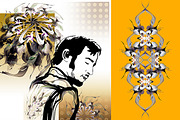 Vintage ornament, modern, a Pattern Graphic by Allween (Thumbnail 3 of 9)