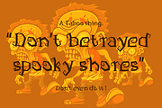 Pumpkind Spooky Halloween Font, a Symbol Font by Vadovastd (Thumbnail 6 of 8)