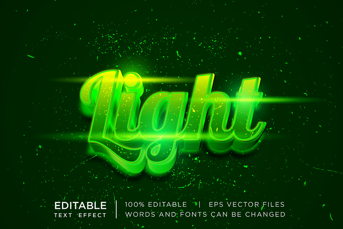 3d editable text effect bundle, a Plug-in Add-On by yokbisayok (Photo 7 of 32)