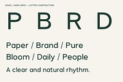 Sovel — Humanist Sans Serif, a Sans Serif Font by Colorsfav (Thumbnail 9 of 11)