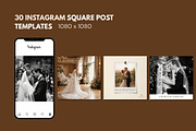 Luxury Wedding Instagram Templates, a Social Media Template by Arslan (Thumbnail 6 of 10)