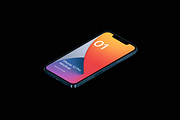 Phone 12 Pro - 20 Mockups Scenes, an iPhone Mockup by Asylab (Thumbnail 16 of 37)