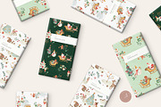 BUNDLE #1- Watercolor Patterns, an Animal Illustration by Flora+Bear (Thumbnail 8 of 10)