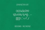 Asel Links - Neo Retro Serif, a Serif Font by Versetype (Thumbnail 11 of 12)