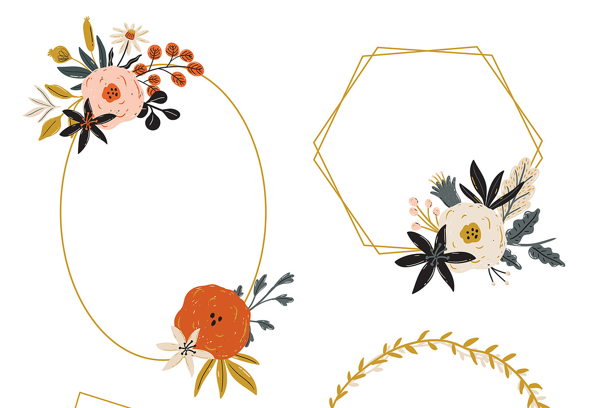 Seasonal Botany BUNDLE, an Object Graphic by Ruslana Lubenets (Photo 69 of 100)